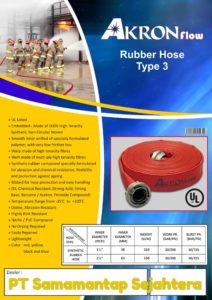 Jual Selang Pemadam / Fire Hose AKRON FLOW di Glodok gedung LTC Jakarta Barat Call/WA 081310626689