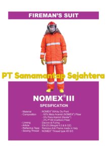 Jual Fireman’s Suit / Baju Pemadam Nomex IIIA Jual Fireman Suit Nomex IIIA Call/WA 081310626689