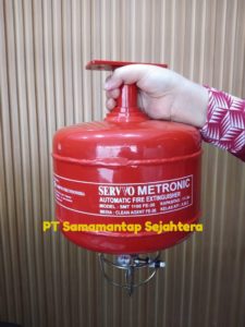 jual APAR SERVVO Metronic 11 lbs 5 kg Clean Agent FE36 Model SMT 1100 FE 36 di Glodok Gedung LTC Call Wa 081310626689