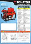 TOHATSU Portable Fire Pumps V20FS Call WA 081310626689 Email: info@anekaalatpemadam.com