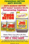Jual Chemix Chor Beton Pengeras Beton Anti Bocor – Anti Karat Rangka Baja Indonesia Jakarta LTC GLodok Call/WA 081310626689