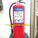 Jual Fire Extinguisher / Tabung pemadam Trolley merk VIKING dengan kapasitas 50 kg Powder Di Lindeteves Trade Center